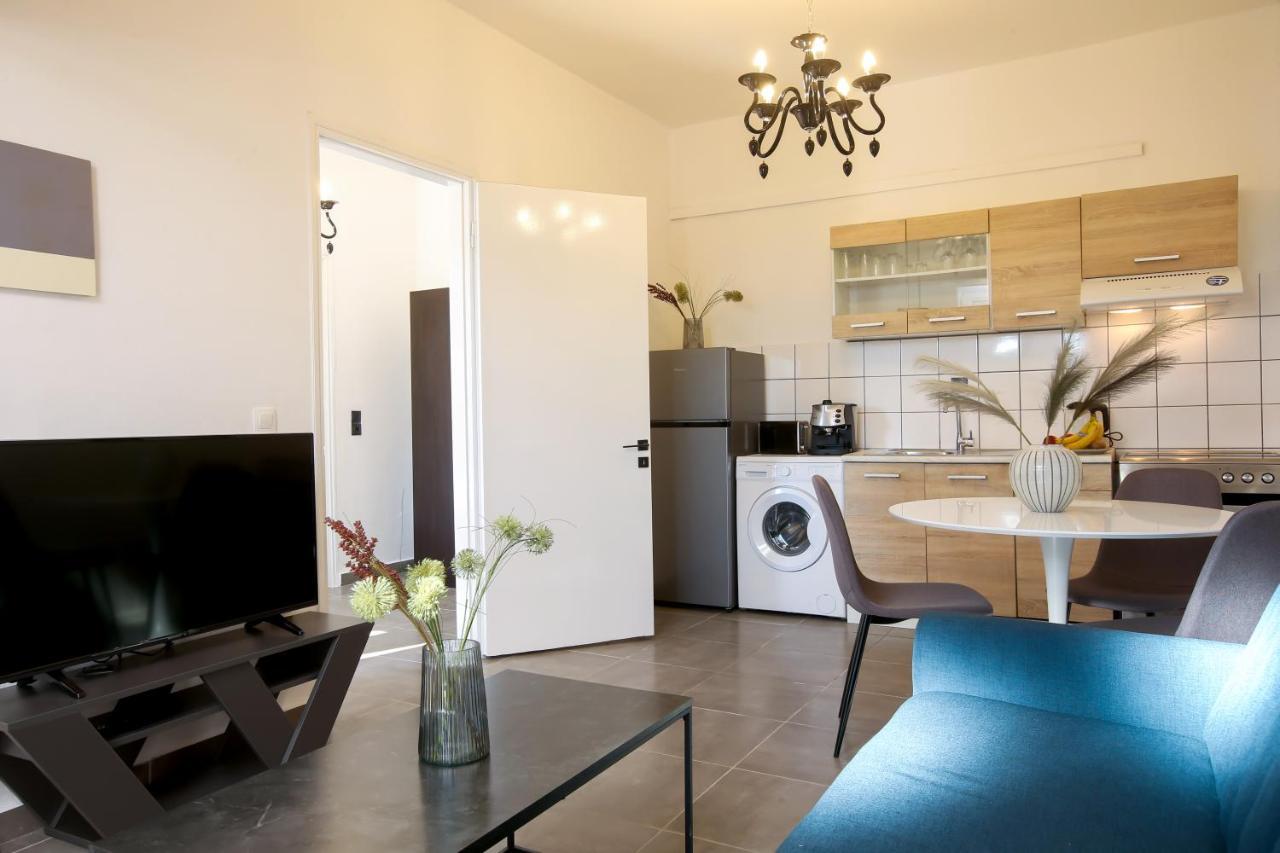 Luxury Apartments Christos 고우비아 외부 사진