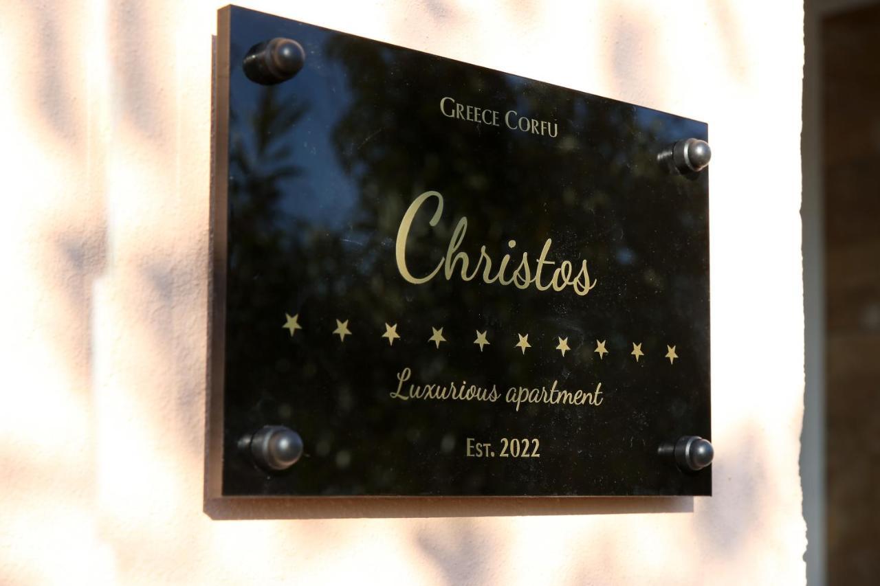 Luxury Apartments Christos 고우비아 외부 사진