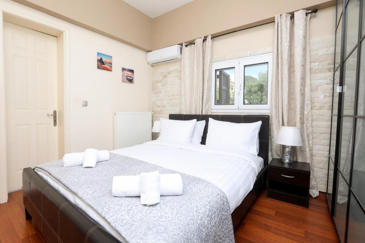 Luxury Apartments Christos 고우비아 외부 사진