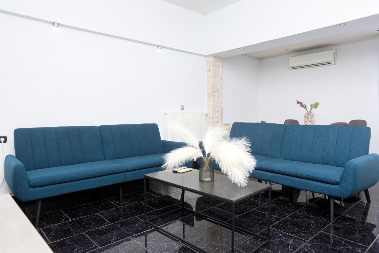Luxury Apartments Christos 고우비아 외부 사진